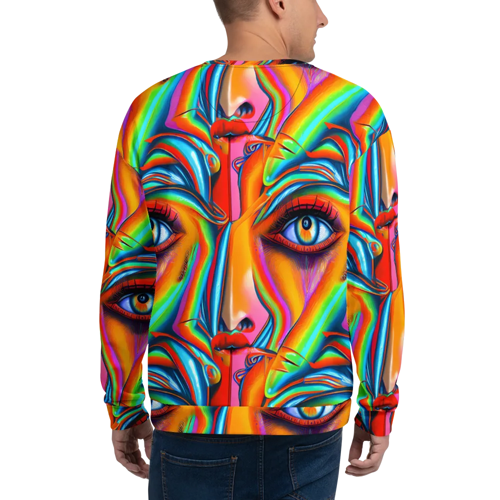 Kaleidovisions on Sweatshirt — Back