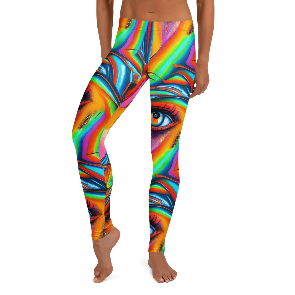 Kaleidovisions on Leggings — Front