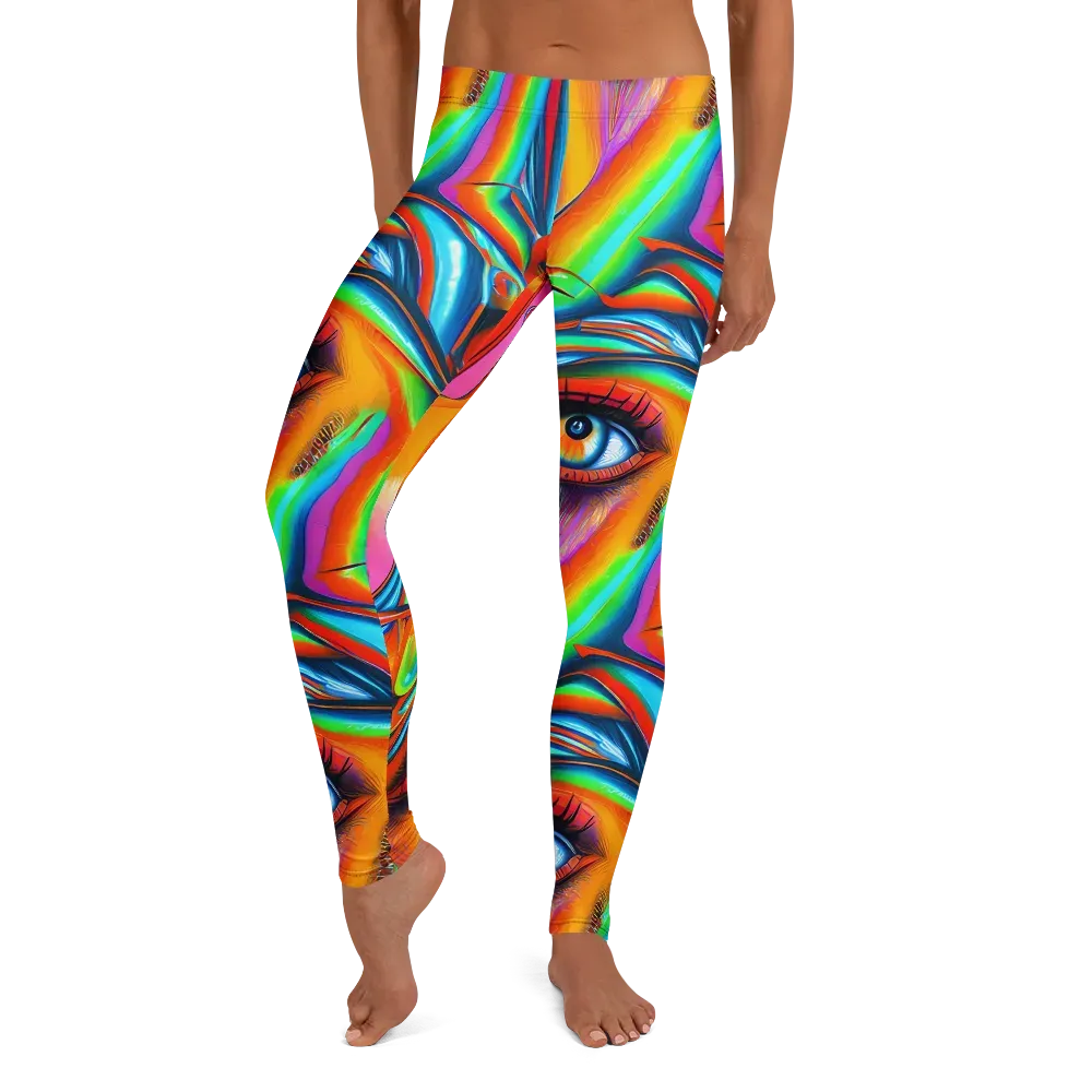 Kaleidovisions on Leggings — Front