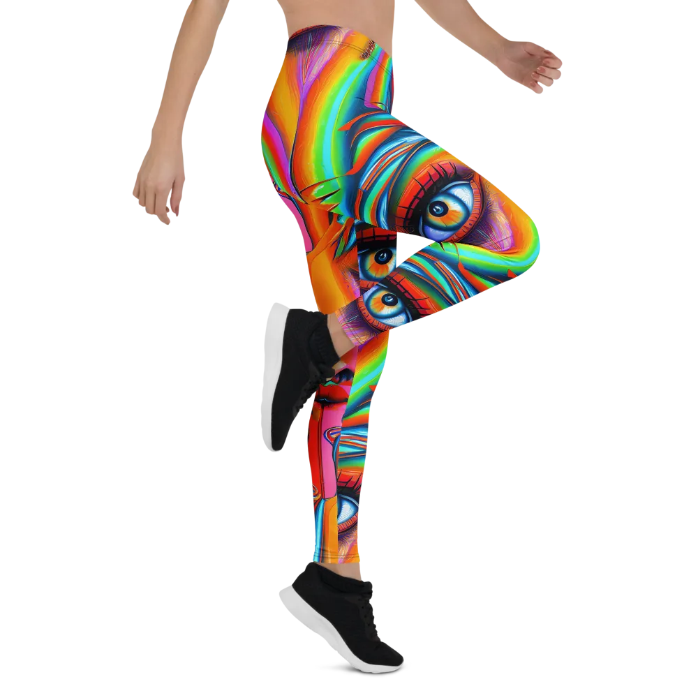 Kaleidovisions on Leggings — Right