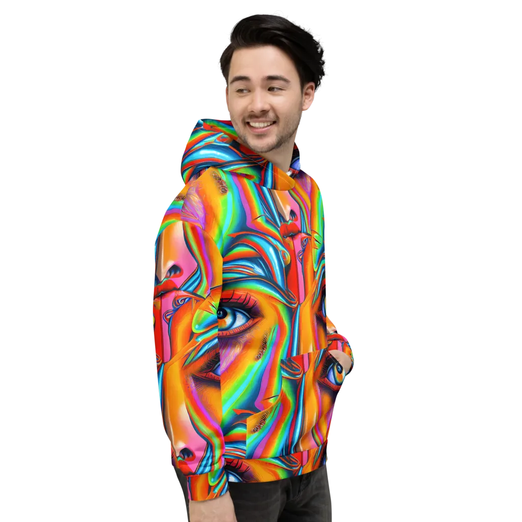 Kaleidovisions on Hoodie — Right