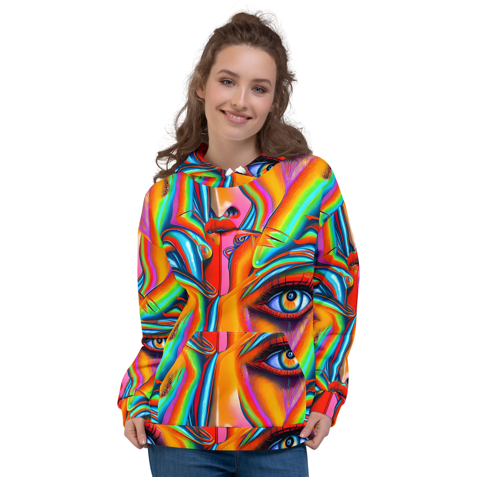 Kaleidovisions on Hoodie — Front