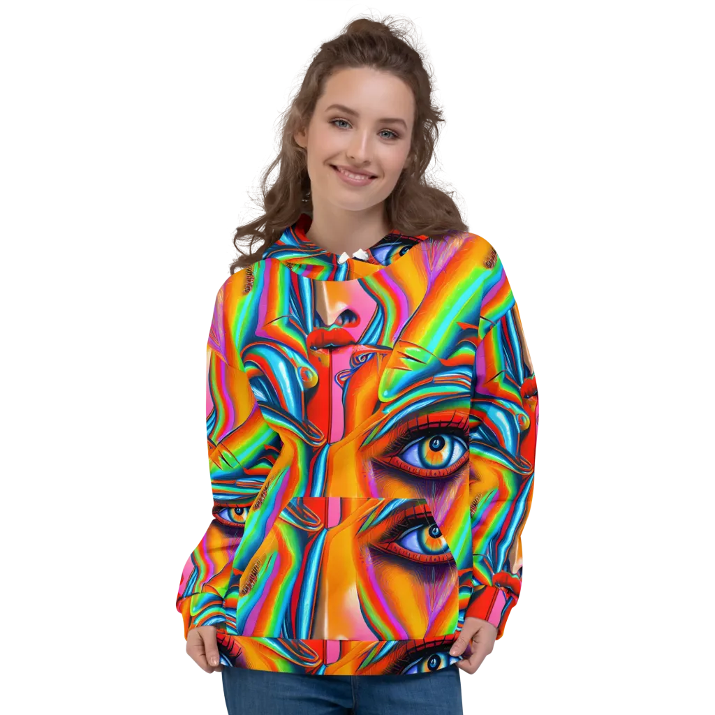 Kaleidovisions on Hoodie — Front