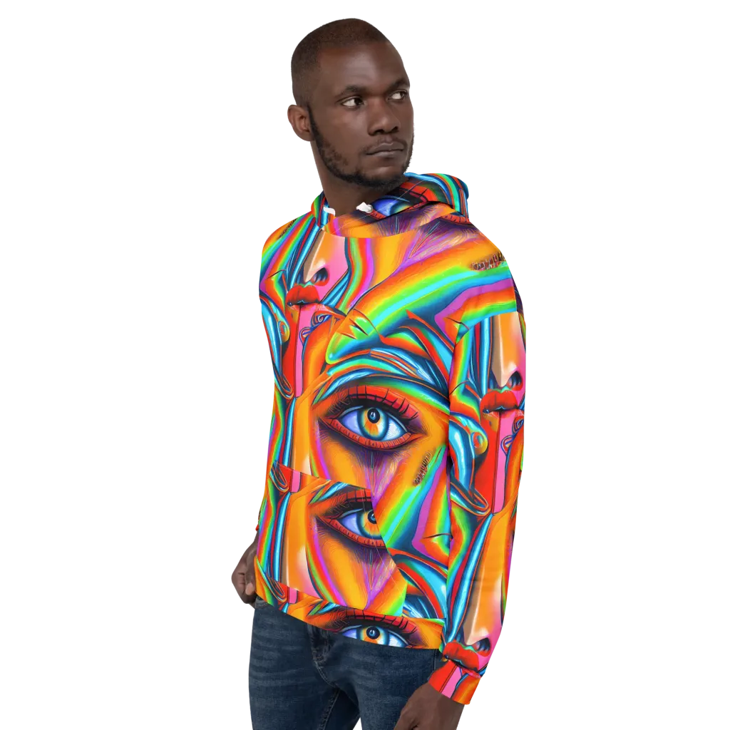 Kaleidovisions on Hoodie — Left