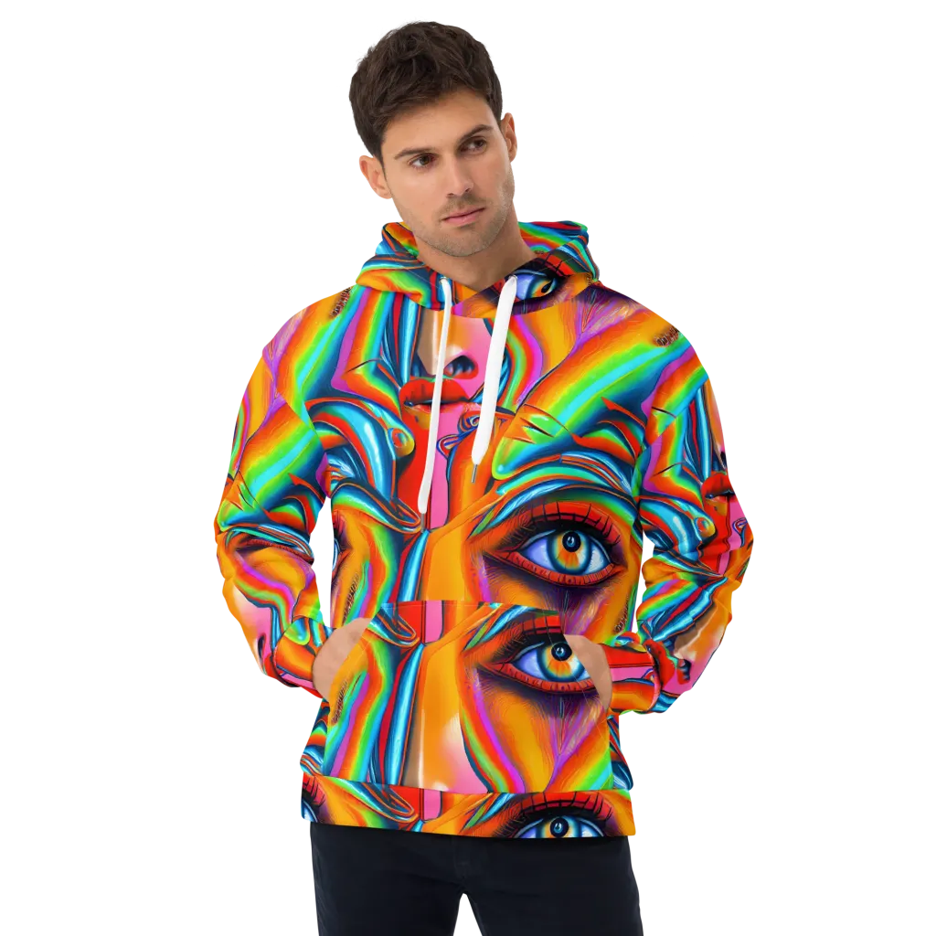 Kaleidovisions on Hoodie — Front