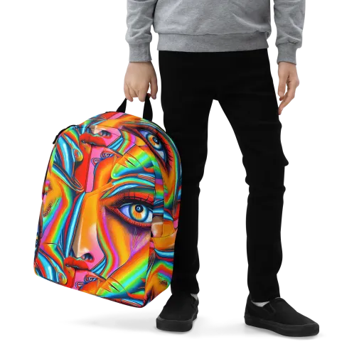 Kaleidovisions on a Minimalist Backpack