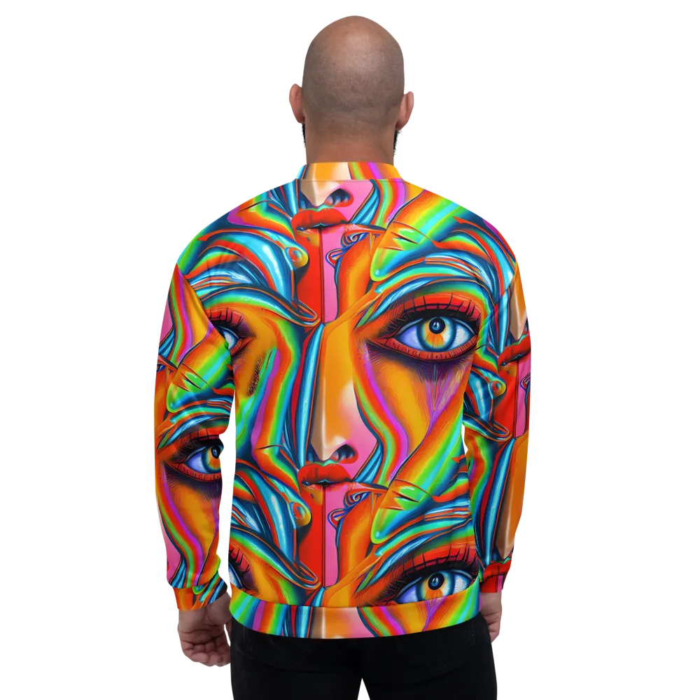 Kaleidovisions on Bomber Jacket — Back