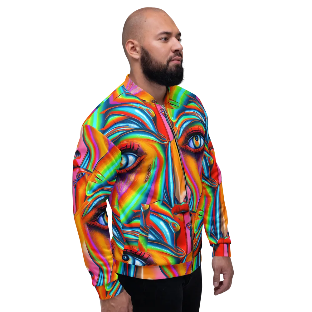 Kaleidovisions on Bomber Jacket — Right