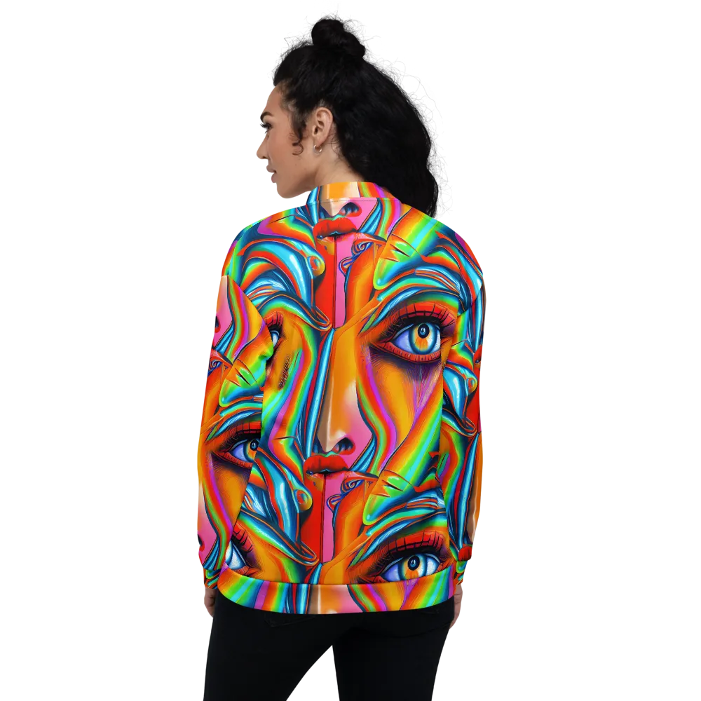 Kaleidovisions on Bomber Jacket — Back