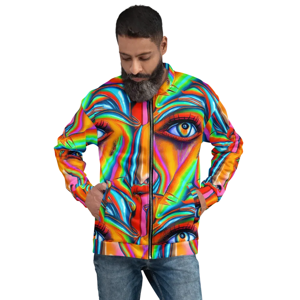 Kaleidovisions on Bomber Jacket — Front