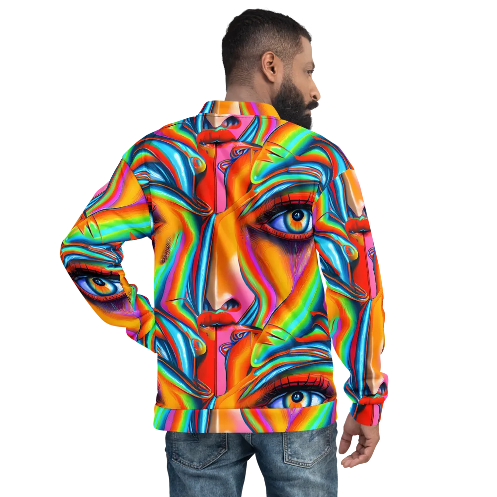 Kaleidovisions on Bomber Jacket — Back