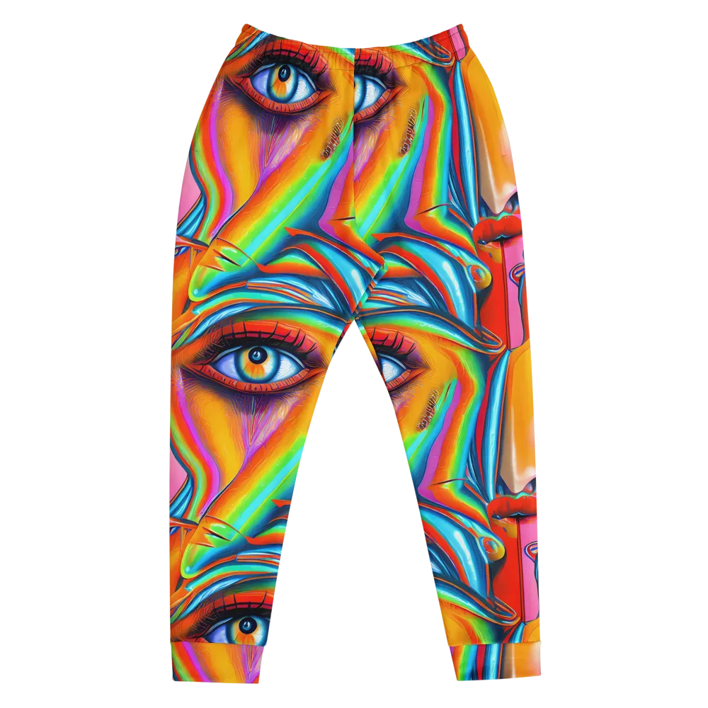 Kaleidovisions on Men's Joggers — Front