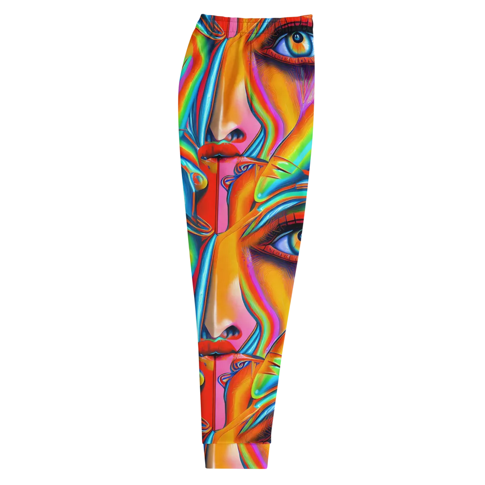 Kaleidovisions on Men's Joggers — Right