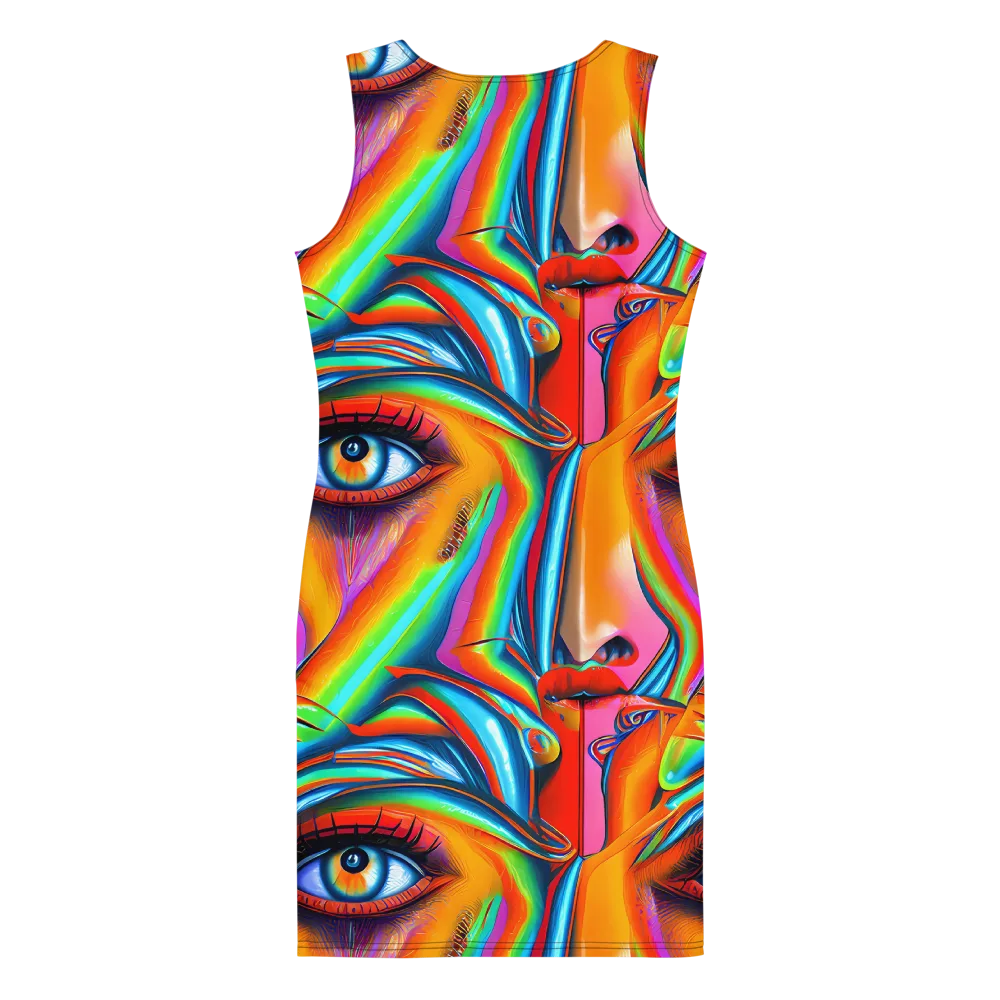 Kaleidovisions on Bodycon Dress — Back