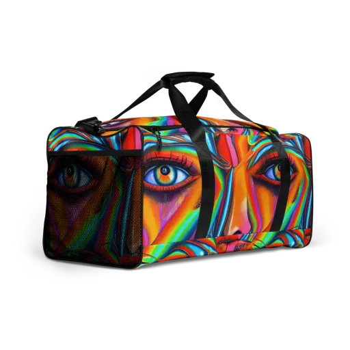 Kaleidovisions on a Duffle Bag
