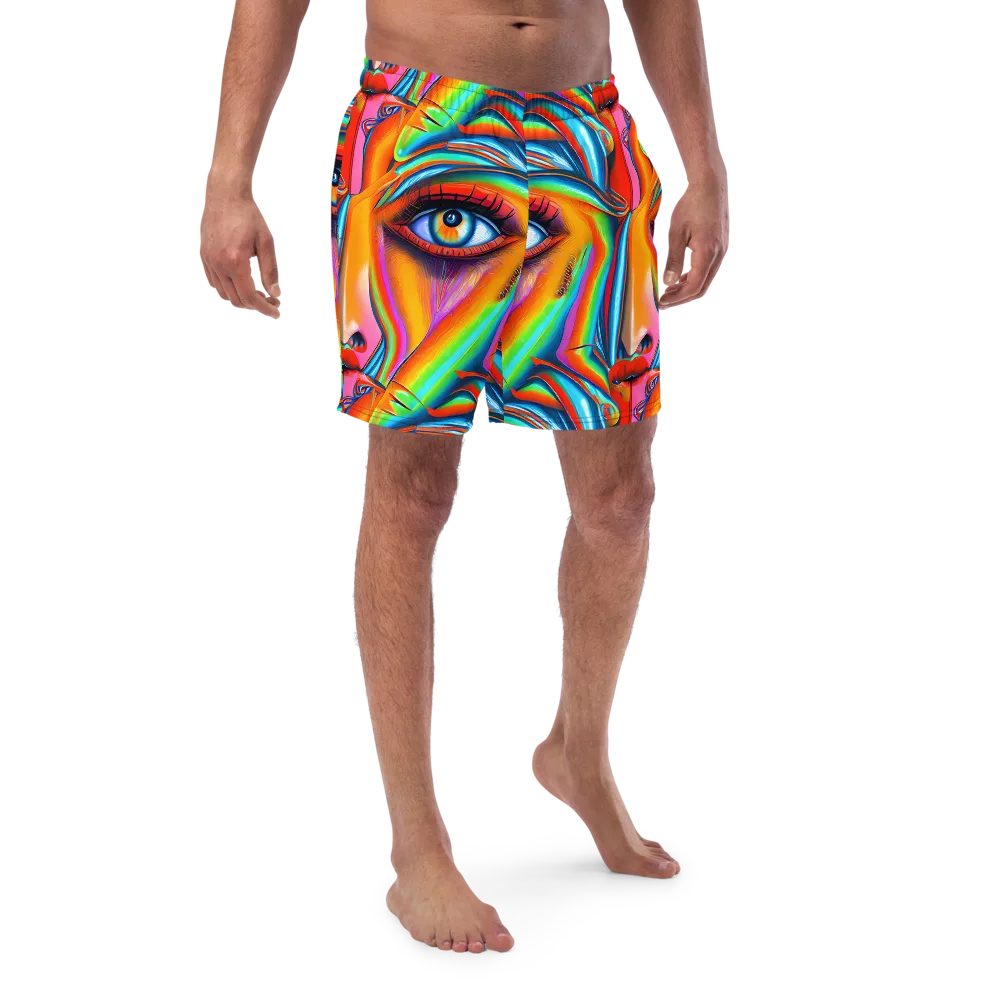 Kaleidovisions on Swim Trunks — Front