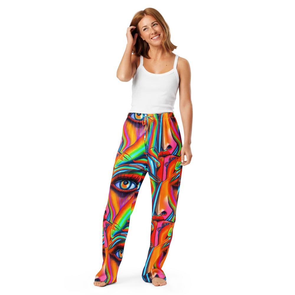 Kaleidovisions on Women's Pajama Pants — Front