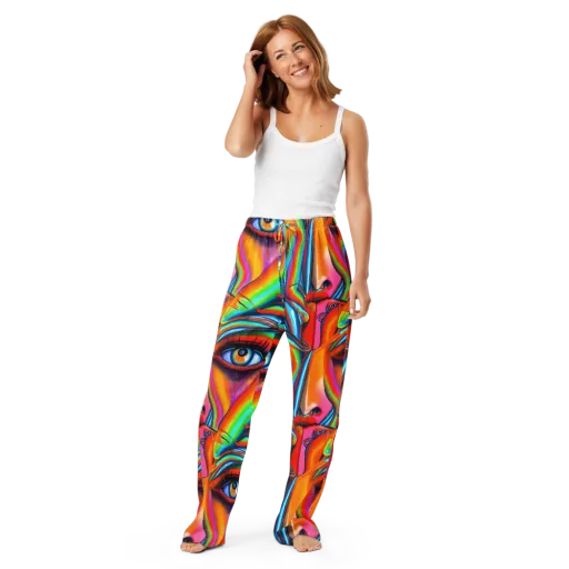 Kaleidovisions on a Women's Pajama Pants