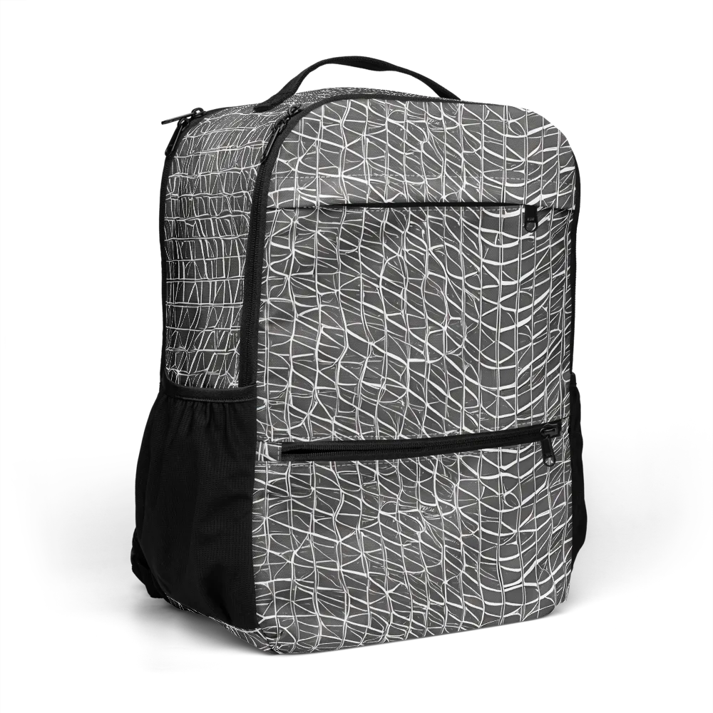 Nautical Network on Utility Backpack — Right Front