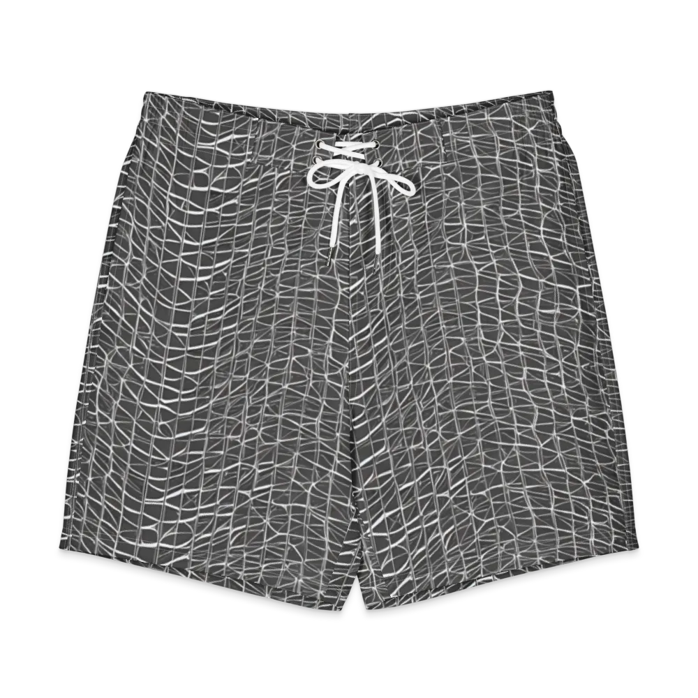 Nautical Network on Men's Board Shorts — Front