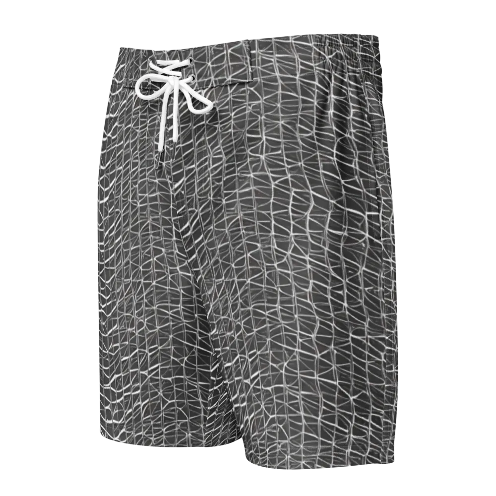 Nautical Network on Men's Board Shorts — Front