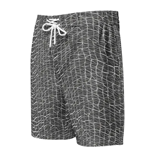 Nautical Network on a Men's Board Shorts