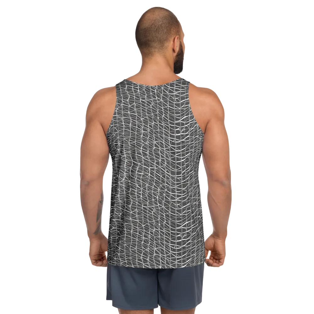 Nautical Network on Men's Tank Top — Back