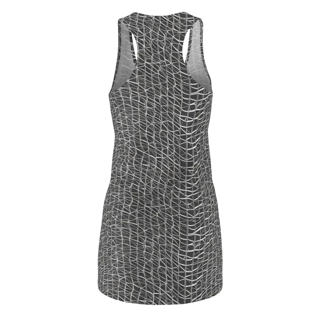 Nautical Network on Racerback Dress — Back