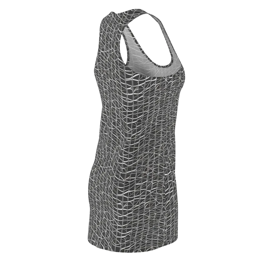 Nautical Network on Racerback Dress — Back Side