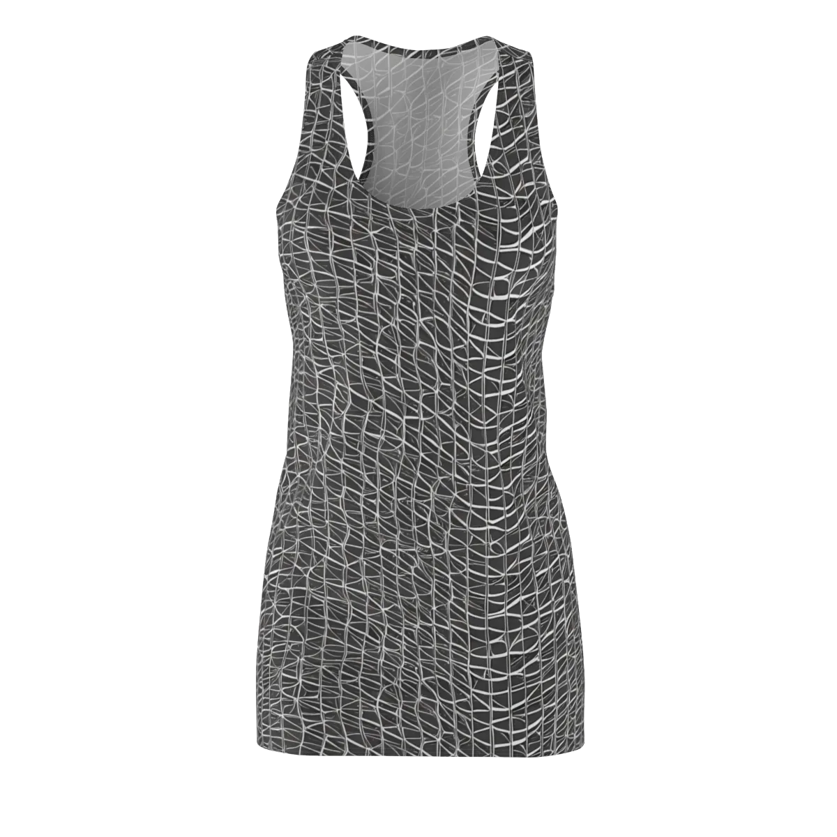 Nautical Network on Racerback Dress — Front