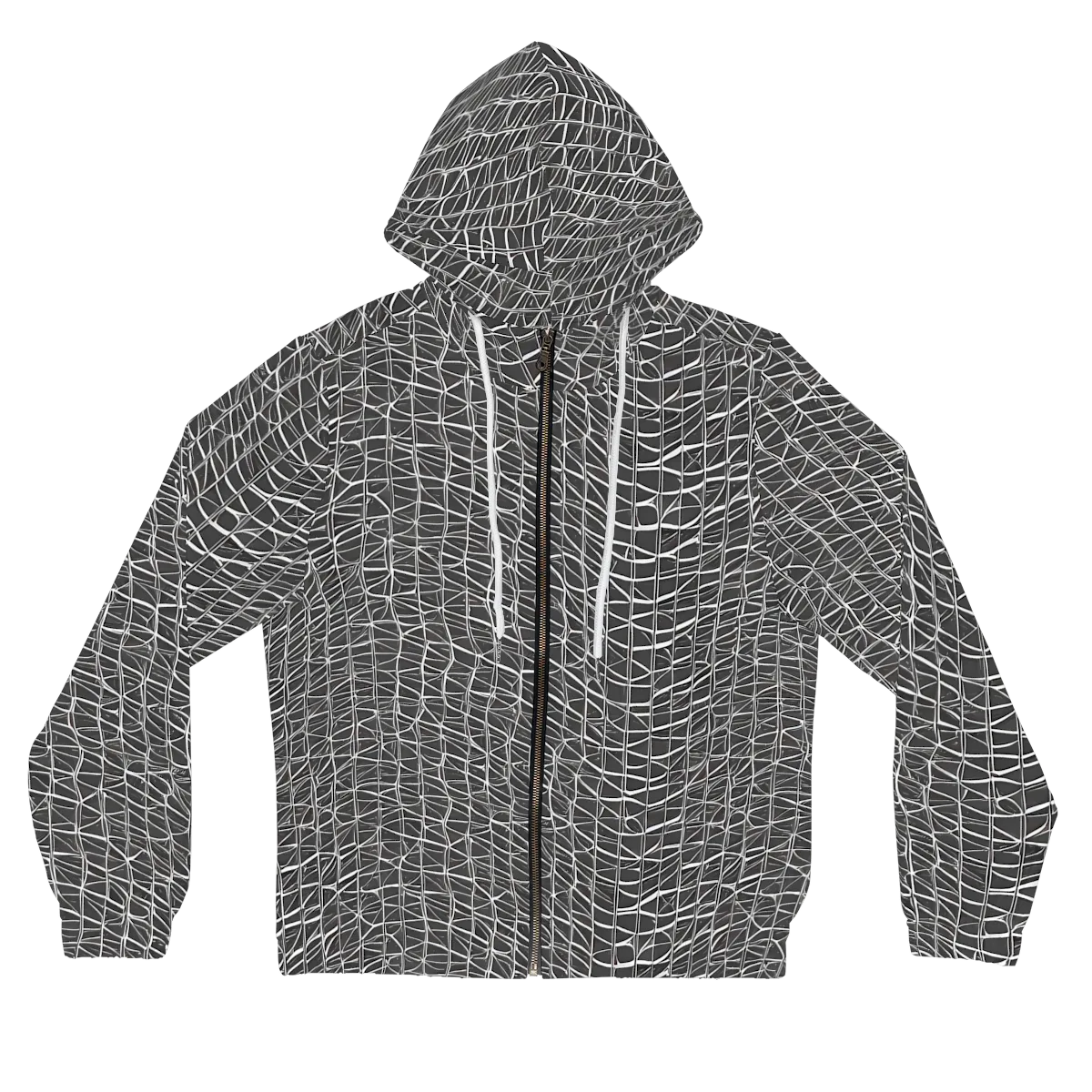 Nautical Network on Women's Full-Zip Hoodie — Front