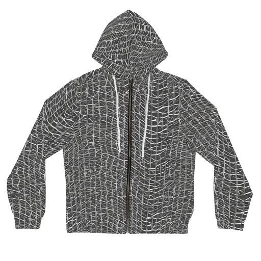 Nautical Network on a Women's Full-Zip Hoodie