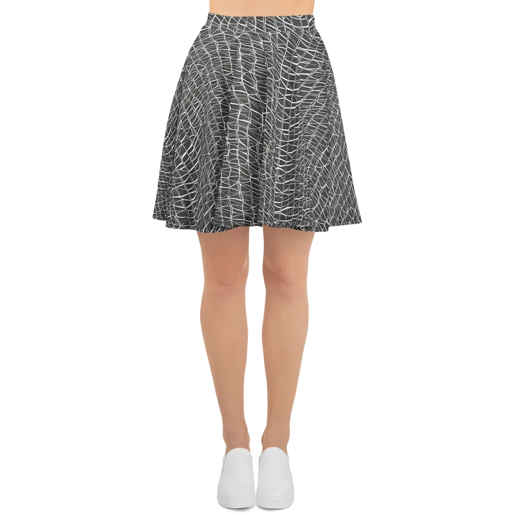Nautical Network on Skater Skirt — Front