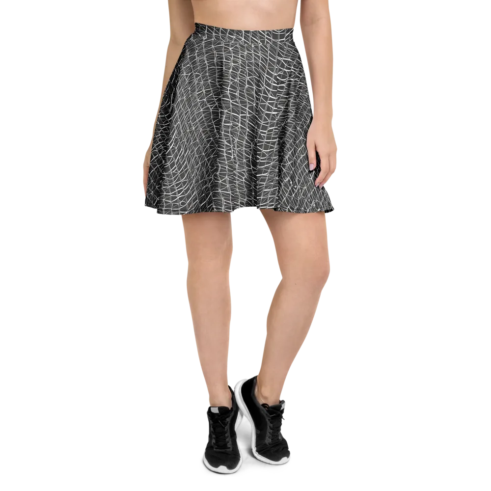 Nautical Network on Skater Skirt — Front