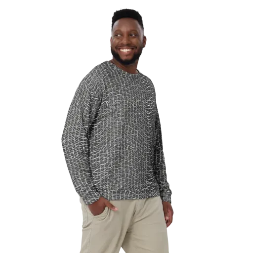 Nautical Network on a Sweatshirt