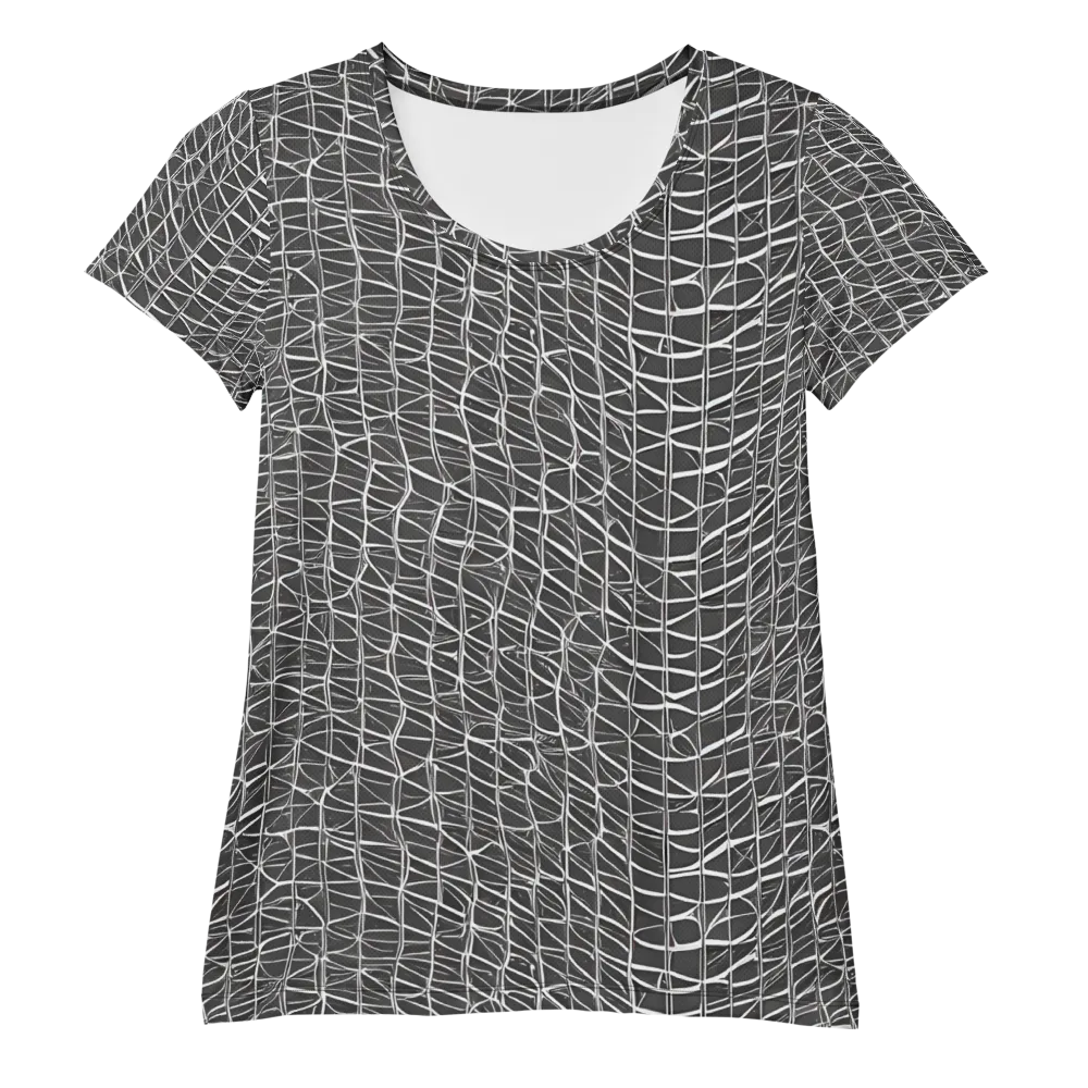 Nautical Network on Women's Athletic T-Shirt — Front