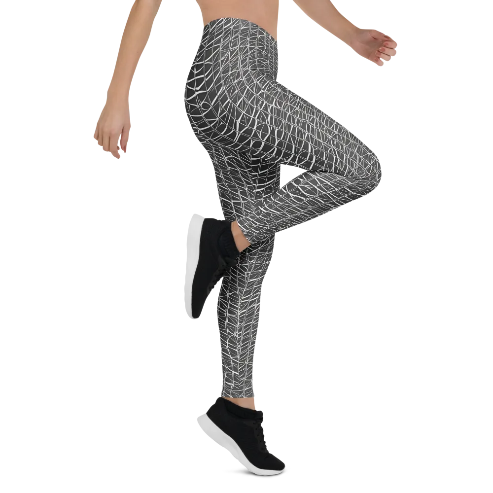 Nautical Network on Leggings — Right