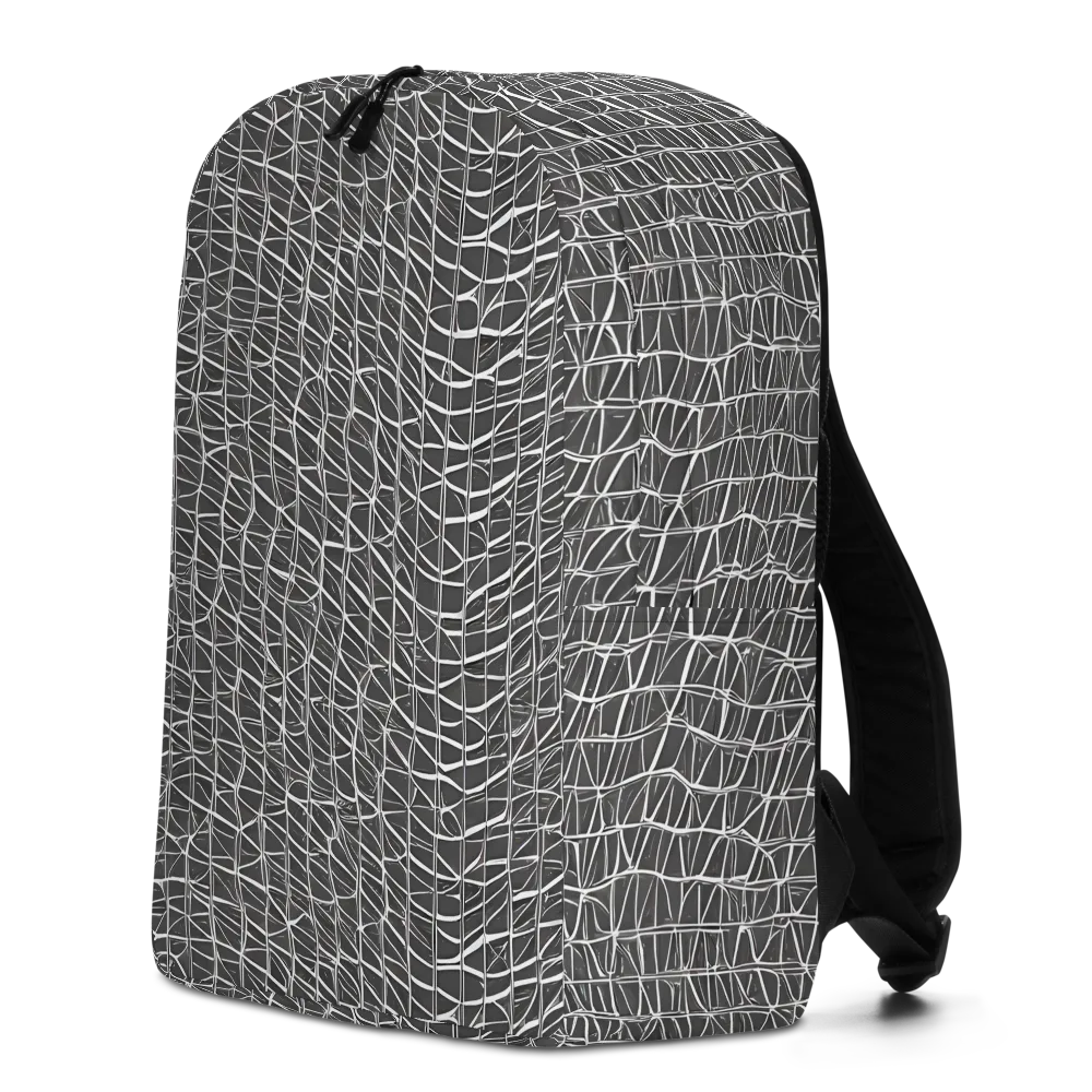 Nautical Network on Minimalist Backpack — Left