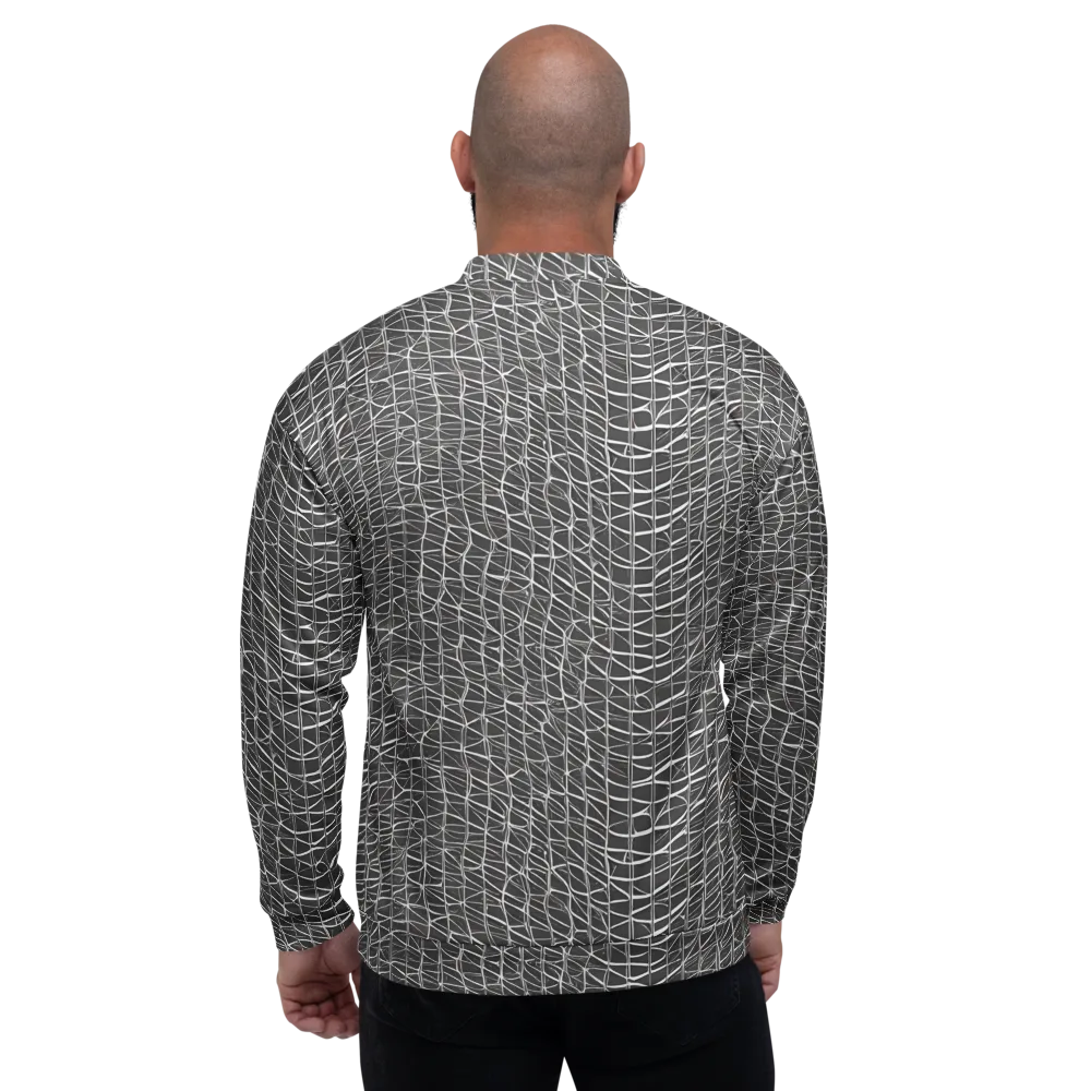 Nautical Network on Bomber Jacket — Back