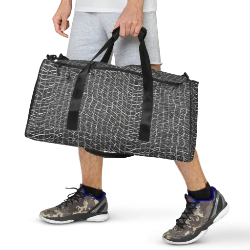 Nautical Network on a Duffle Bag