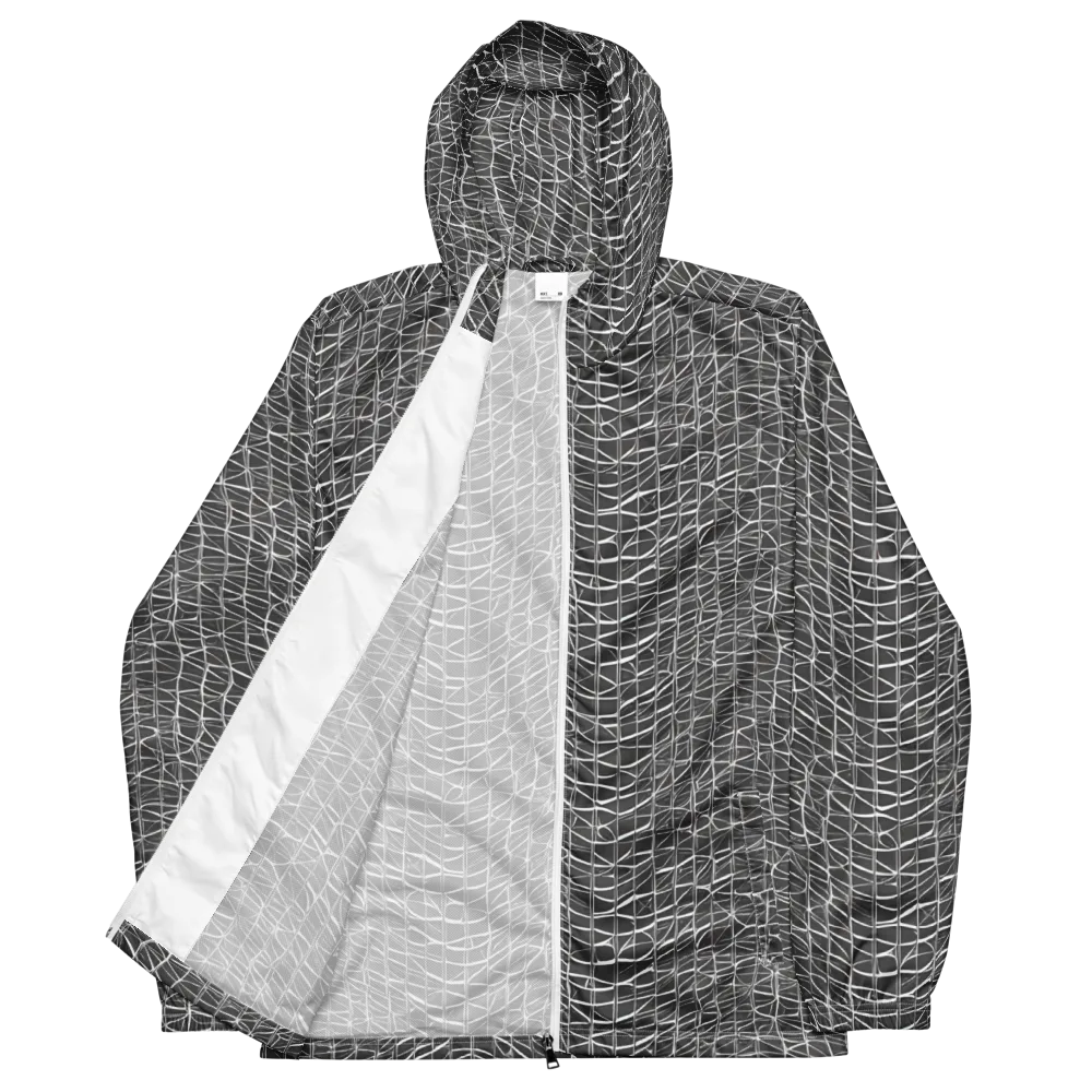 Nautical Network on Men's Windbreaker — Front