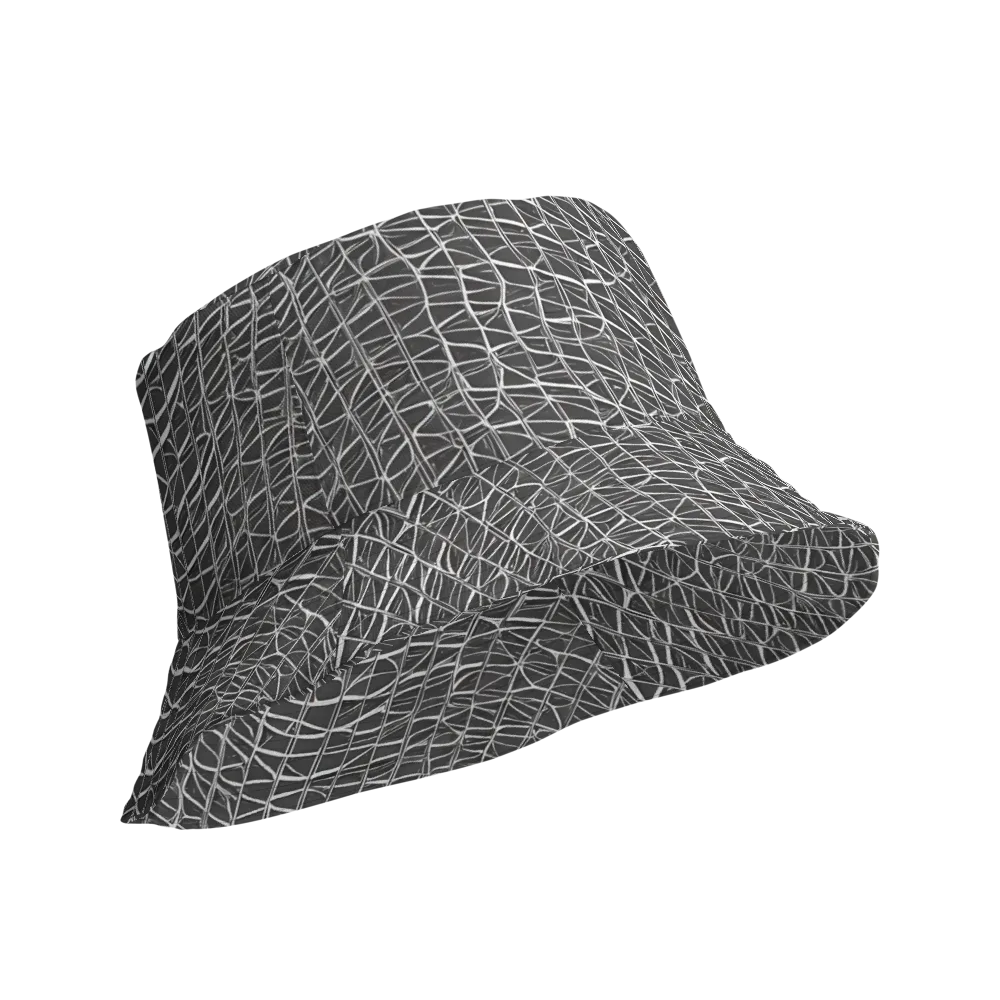 Nautical Network on Reversible Bucket Hat — Product details Outside