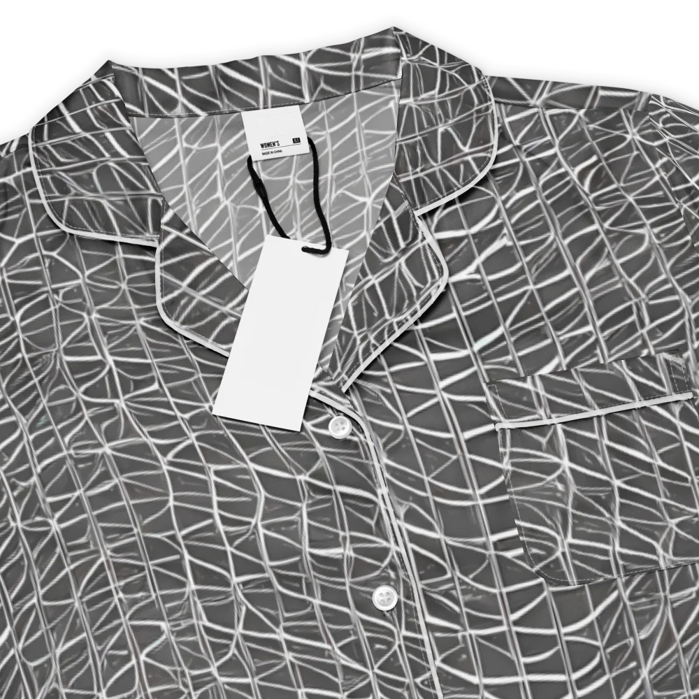 Nautical Network on Women's Short Sleeve Pajama Top — Product details