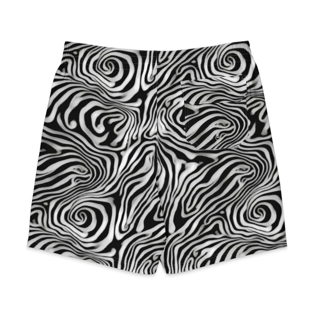 Herbert List on Men's Board Shorts — Back
