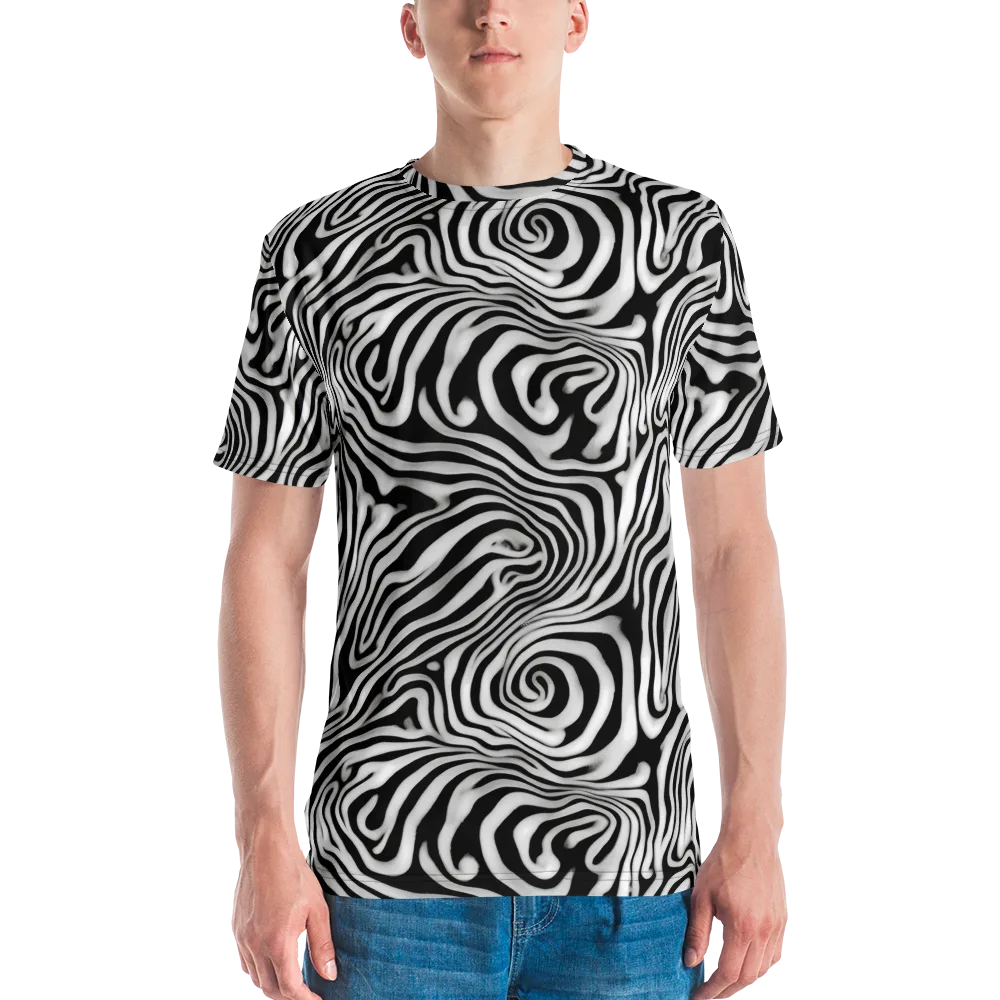 Herbert List on Men's Crew Neck T-Shirt — Front