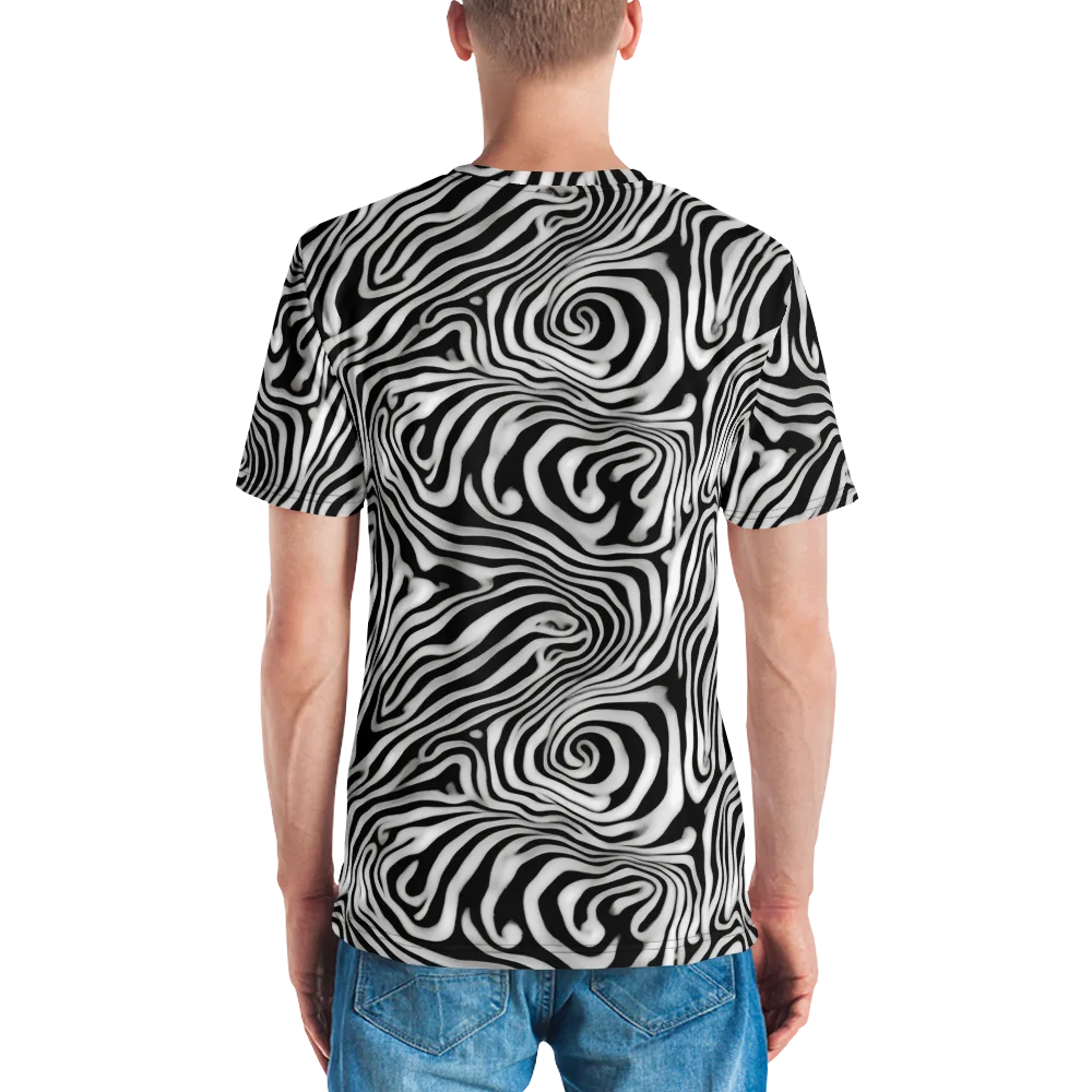 Herbert List on Men's Crew Neck T-Shirt — Back