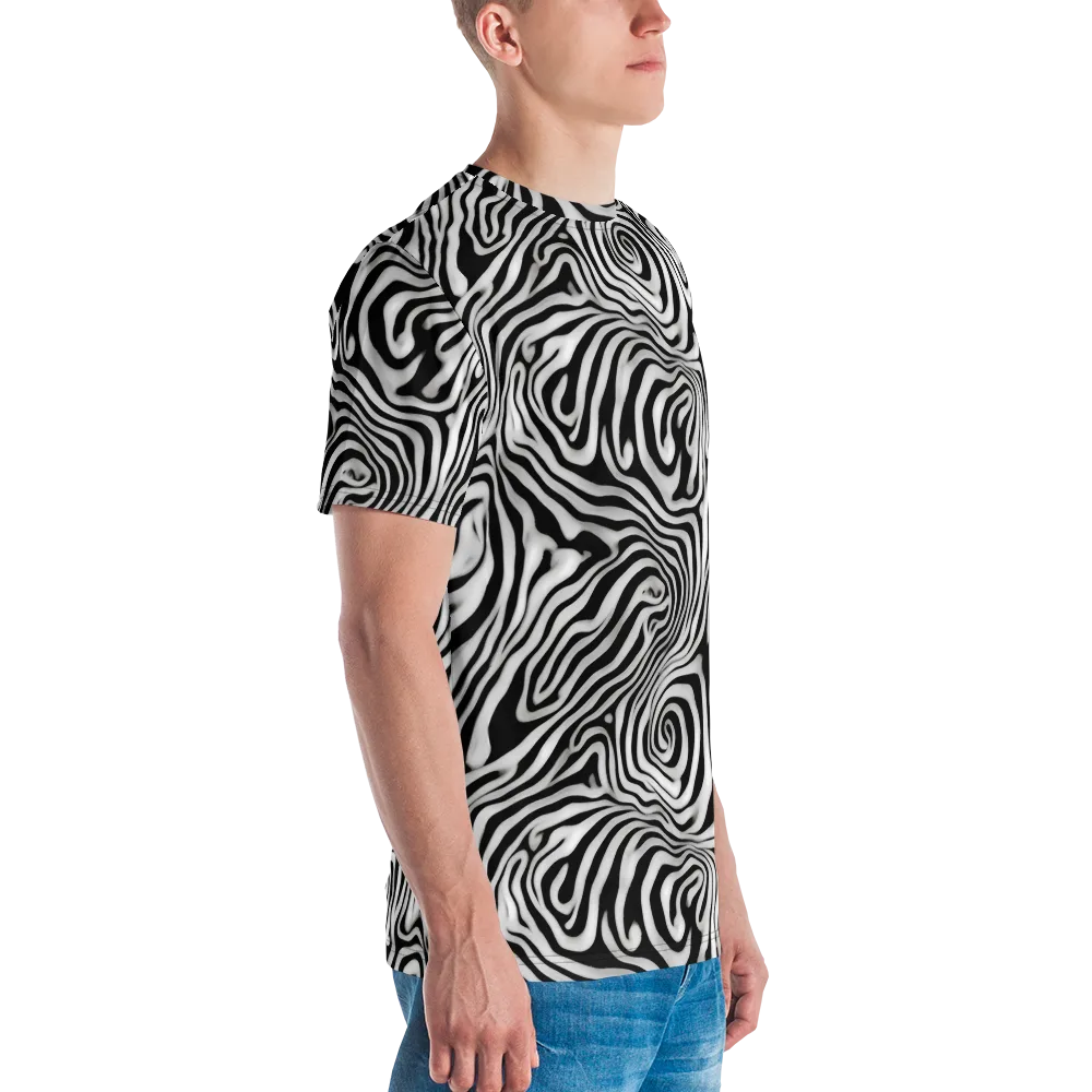 Herbert List on Men's Crew Neck T-Shirt — Right