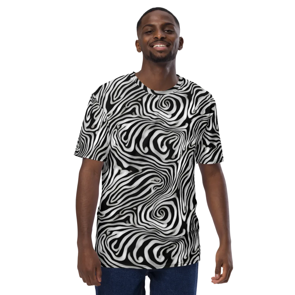 Herbert List on Men's Crew Neck T-Shirt — Front