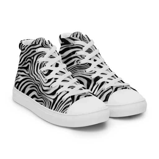 Herbert List on a Men's High Top Canvas Shoes