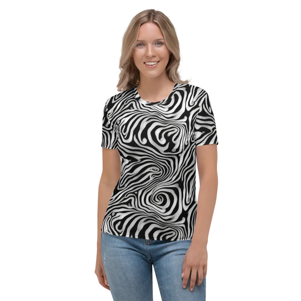 Herbert List on Women's Crew Neck T-Shirt — Front